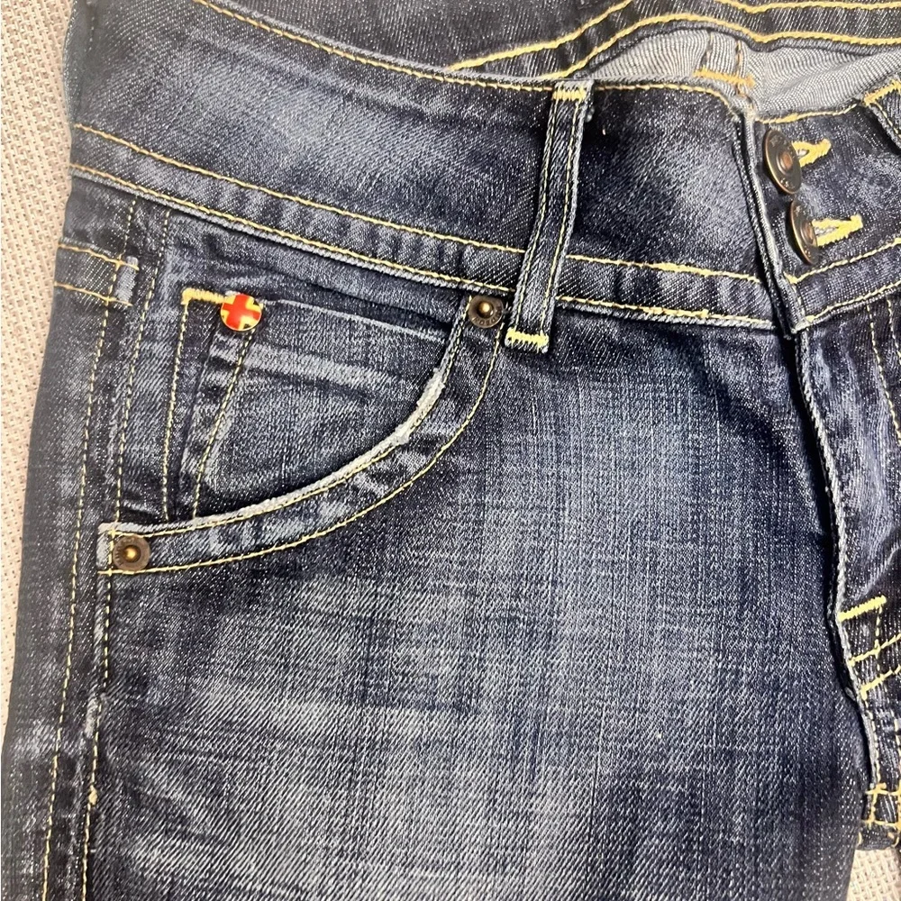 Hudson Jeans Women's Boot Cut in Dark Blue, size 24/29 , low rise